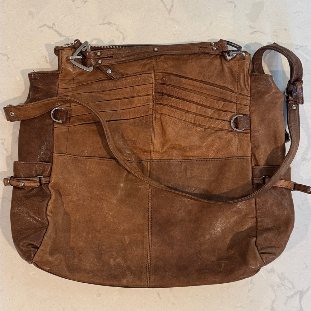 Junior Drake Leather Handbag - Picture 2 of 4